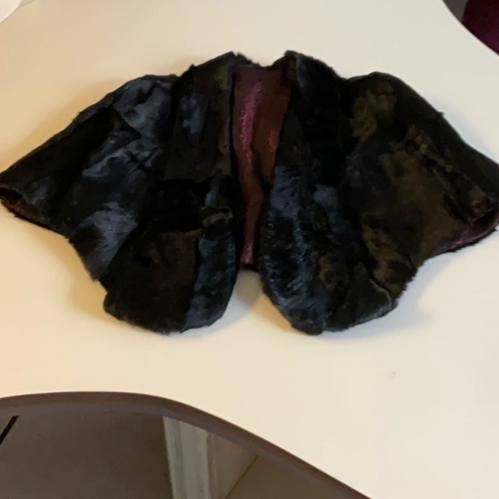 Worn in the movie “Please Baby Please” Vintage Mink Stole.